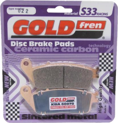 Picture of Goldfren 022-S33, VD156, FA142, FA226, FDB521, SBS627 Disc Pads (Pair)