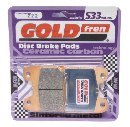 Picture of Goldfren 222-S33, FA348, VD268, SBS770, FDB2150 Disc Pads (Pair)