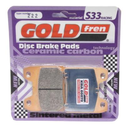 Picture of Goldfren 222-S33, FA348, VD268, SBS770, FDB2150 Disc Pads (Pair)