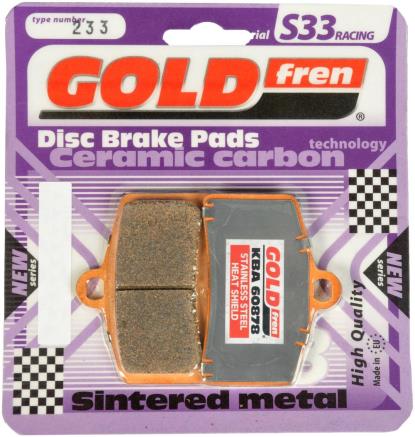 Picture of Goldfren 233-S33 FA399, SBS821, FDB2201 Disc Pads (Pair)