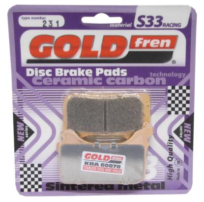 Picture of Goldfren 231-S33, FA405, VD9030 Disc Pads (Pair)