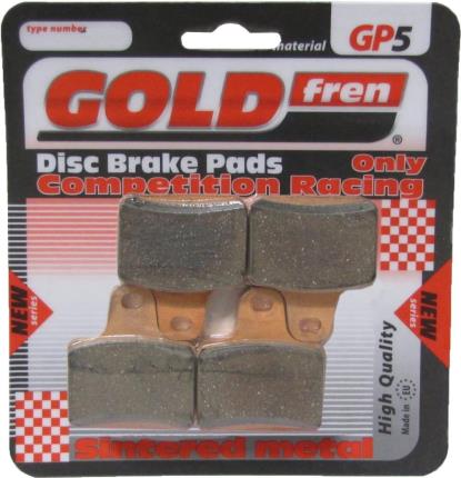Picture of Goldfren GP5-239, FA435 Brembo 4 Pad Radial Monoblock Disc Pads (Pair)