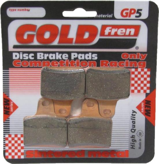 Picture of Goldfren GP5-239, FA435 Brembo 4 Pad Radial Monoblock Disc Pads (Pair)