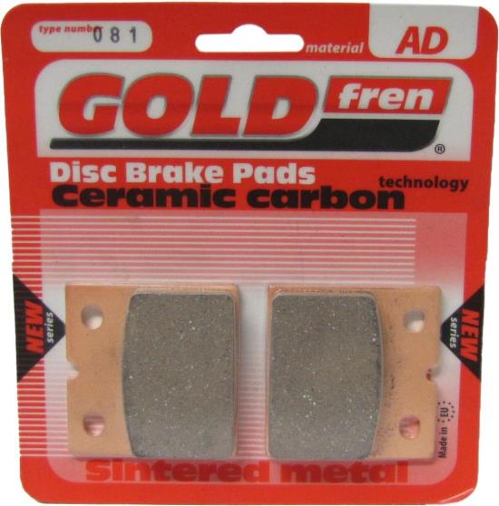Picture of Brake Disc Pads Front L/H Goldfren for 1979 Benelli 900 SEI