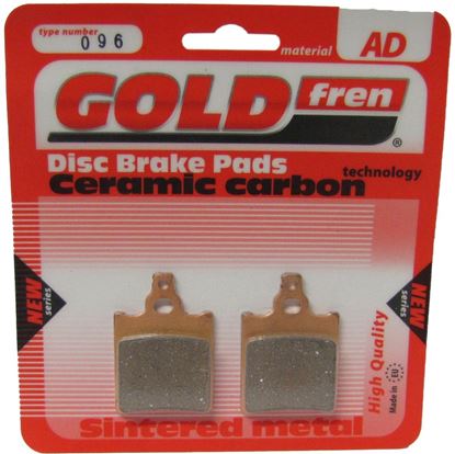 Picture of Brake Disc Pads Rear R/H Goldfren for 2010 Aprilia TX 125