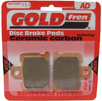 Picture of Brake Disc Pads Front L/H Goldfren for 1980 Yamaha RD 350 LC