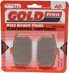 Picture of Brake Disc Pads Rear R/H Goldfren for 1986 H/Davidson FXRS 1340 Low Rider