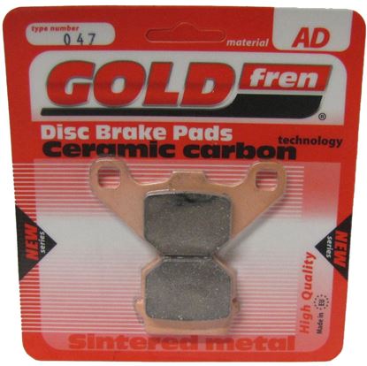 Picture of Brake Disc Pads Rear R/H Goldfren for 2009 CCM LX 350 4A Quad