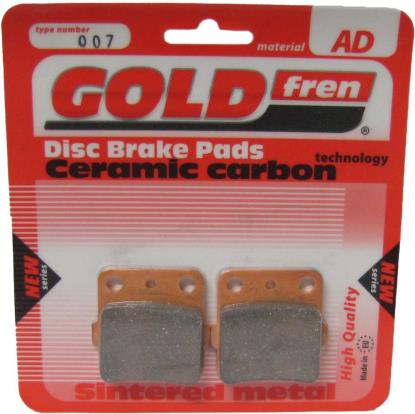 Picture of Goldfren AD007, VD127/2, FA84, SBS652, SBS592 Disc Pads (Pair)