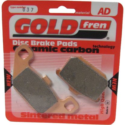 Picture of Brake Disc Pads Front L/H Goldfren for 1983 Kawasaki GPZ 1100 (ZX1100A1)