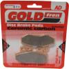 Picture of Brake Disc Pads Rear R/H Goldfren for 2010 AJS NAC 12 (125cc)