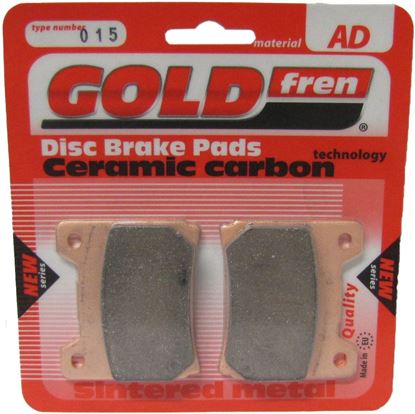 Picture of Brake Disc Pads Front R/H Goldfren for 1993 Yamaha XV 1100 Virago (3LP4)