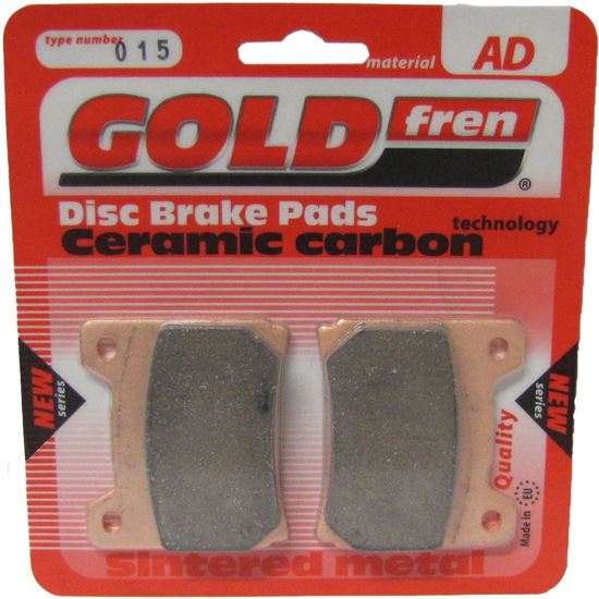 Picture of Brake Disc Pads Front R/H Goldfren for 1993 Yamaha XV 1100 Virago (3LP4)