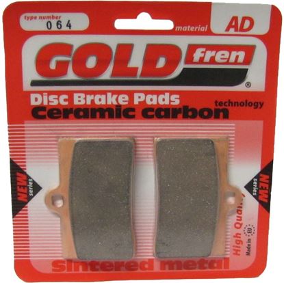 Picture of Brake Disc Pads Front L/H Goldfren for 1988 Ducati 851 SP