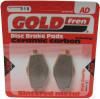 Picture of Brake Disc Pads Rear R/H Goldfren for 2010 Malaguti Centro 160 ie