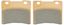 Picture of Brake Disc Pads Front L/H Goldfren for 1986 Suzuki RG 250 FG Gamma (Mk.3) (2T) (W/C)