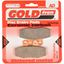 Picture of Brake Disc Pads Front L/H Goldfren for 2004 Aprilia Atlantic 500