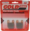 Picture of Brake Disc Pads Rear R/H Goldfren for 2010 Derbi GP1 50 Open