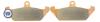 Picture of Brake Disc Pads Front L/H Goldfren for 1987 Ducati Indiana Custom 650