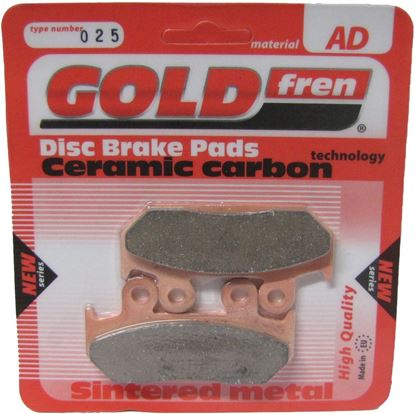Picture of Brake Disc Pads Front L/H Goldfren for 1986 Honda CB 350 SG