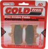 Picture of Brake Disc Pads Front L/H Goldfren for 1992 Moto Guzzi Quota 1000