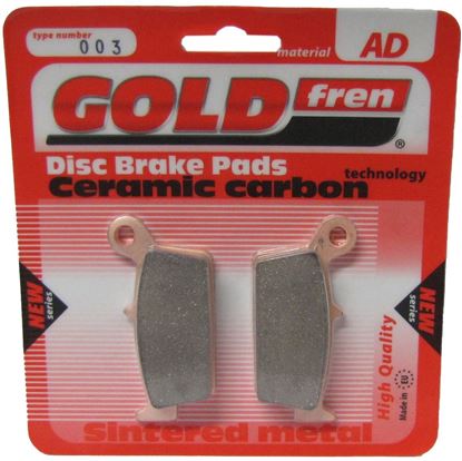 Picture of Brake Disc Pads Rear R/H Goldfren for 2009 Suzuki RM 125 K9