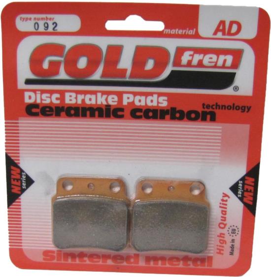 Picture of Goldfren AD092, VD341, FA137, FDB2016, SBS649 Disc Pads (Pair)