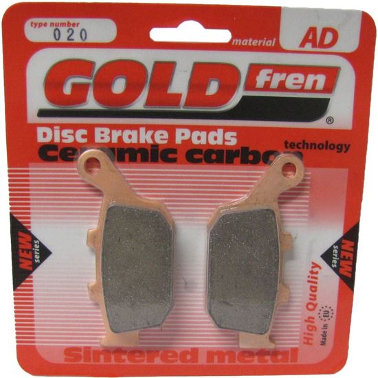 Picture of Brake Disc Pads Rear R/H Goldfren for 2010 Buell XB 12 SCG Lightning