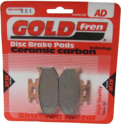 Picture of Goldfren AD001, VD432, FA152, FDB659, SBS632 Disc Pads (Pair)