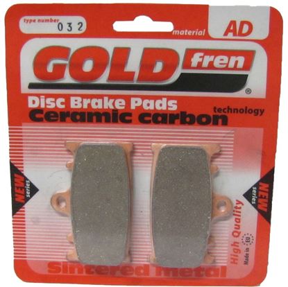 Picture of Brake Disc Pads Front R/H Goldfren for 2010 Suzuki GSX 650 F-L0