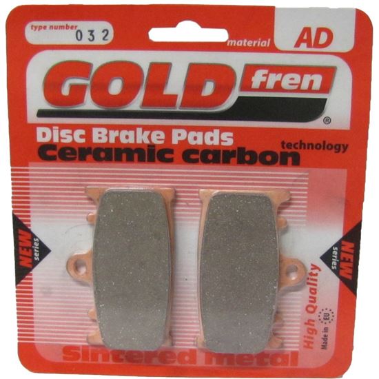 Picture of Brake Disc Pads Front L/H Goldfren for 2010 Suzuki GSX 650 F-L0