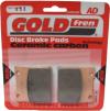 Picture of Brake Disc Pads Rear R/H Goldfren for 1998 Kawasaki ZX-7R (ZX750P3)