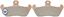 Picture of Goldfren AD089, VD927, FA163, FDB529, SBS641 Disc Pads (Pair)