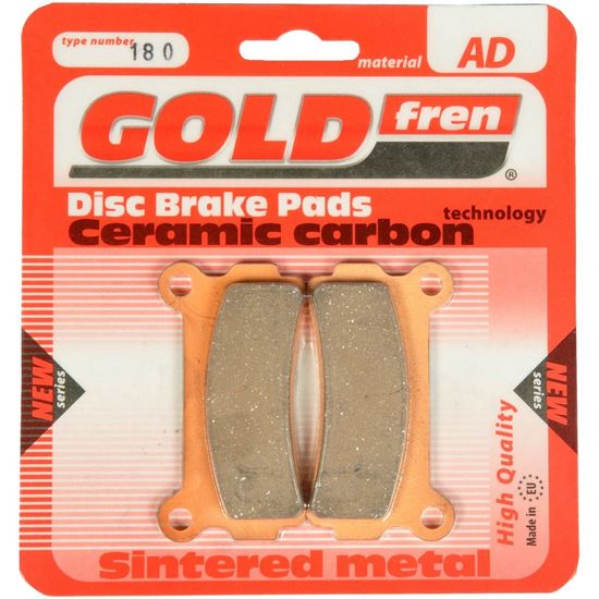 Picture of Brake Disc Pads Rear R/H Goldfren for 1992 Beta Zero 260