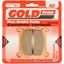 Picture of Brake Disc Pads Rear R/H Goldfren for 1989 Beta 260 TR 34