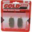 Picture of Brake Disc Pads Front R/H Goldfren for 1992 MBK CR 50 Z Target