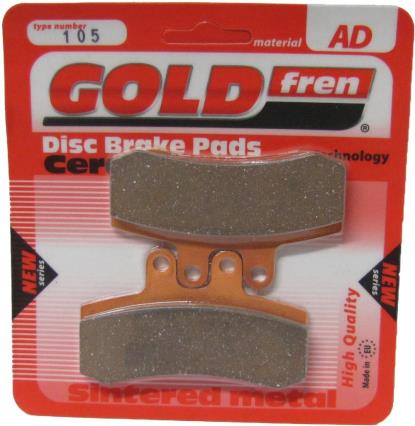 Picture of Goldfren AD105, FA177, FDB782, DP615, SBS681, VD982 Disc Pads (Pair)