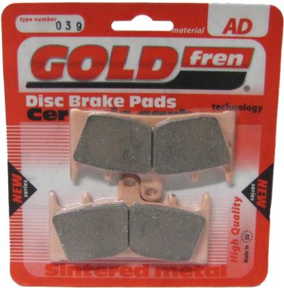 Picture of Goldfren AD039, VD349, FA188, FDB873, SBS686 Disc Pads (Pair)