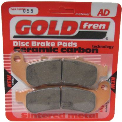 Picture of Brake Disc Pads Front L/H Goldfren for 1994 Honda CBR 1000 FR (SC24)