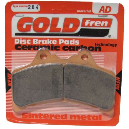 Picture of Brake Disc Pads Front R/H Goldfren for 1993 Yamaha GTS 1000 A (ABS) (EFI) (4FE1/4FV2)