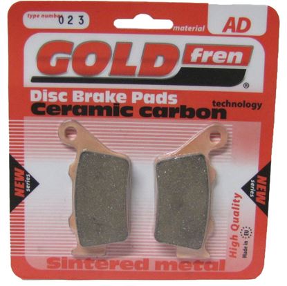 Picture of Brake Disc Pads Rear R/H Goldfren for 2010 BMW S 1000 RR