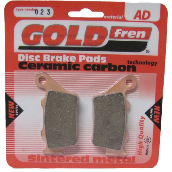 Picture of Brake Disc Pads Rear R/H Goldfren for 2010 BMW S 1000 RR