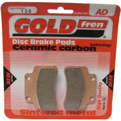 Picture of Brake Disc Pads Front R/H Goldfren for 1995 Kymco DJW 50 World