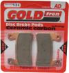 Picture of Brake Disc Pads Rear R/H Goldfren for 2010 Kymco Jetix 50