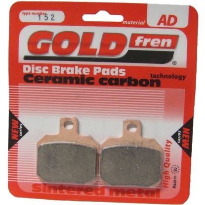 Picture of Brake Disc Pads Rear R/H Goldfren for 2010 Ducati 1100 S Monster
