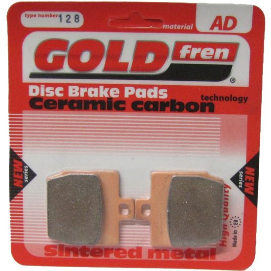 Picture of Brake Disc Pads Rear R/H Goldfren for 2009 Yamaha YQ 50 Aerox (3C6T)