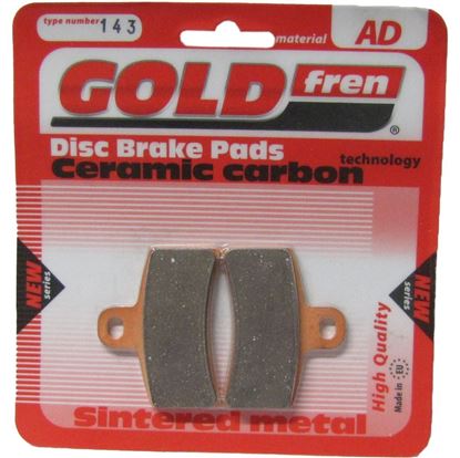 Picture of Brake Disc Pads Front R/H Goldfren for 1999 Gas Gas TXT 200