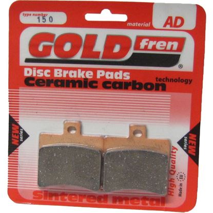 Picture of Brake Disc Pads Rear R/H Goldfren for 2010 Aprilia RS 125