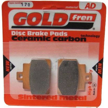 Picture of Brake Disc Pads Front R/H Goldfren for 1999 Aprilia SR 125 AC