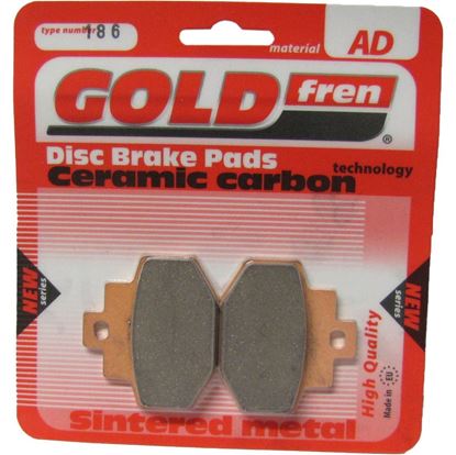 Picture of Brake Disc Pads Rear R/H Goldfren for 2010 CPI GTS 125